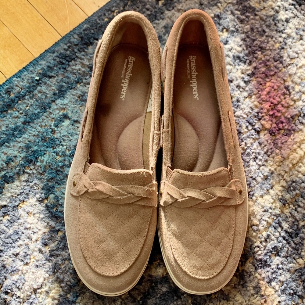 Keds Grasshoppers Suede Loafers 8